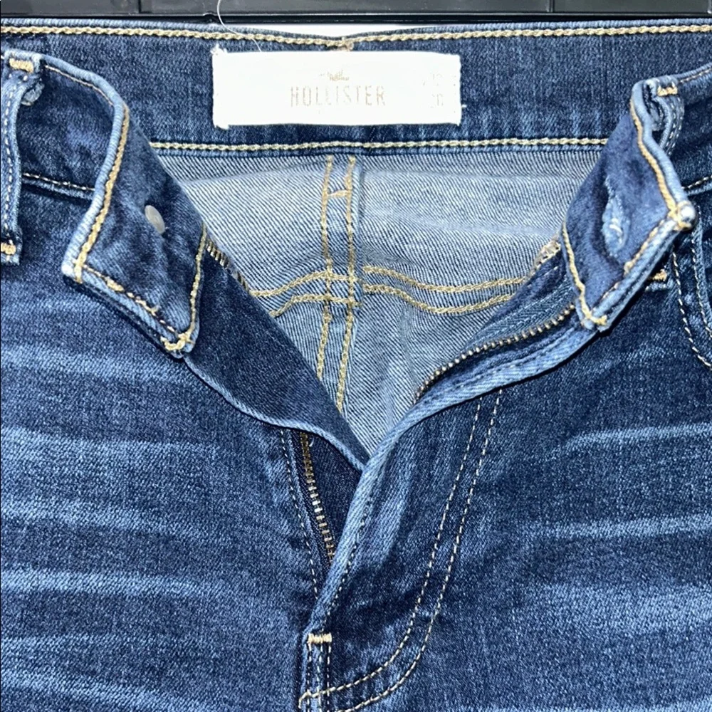 Hollister Blue Mens Bootcut Jeans Classic Style Size 32 X 30 - Picture 2 of 6